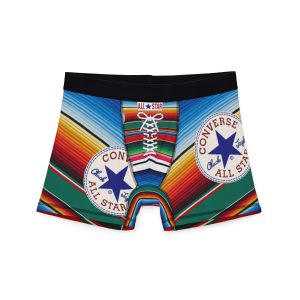 Colorful Men's Boxers - Converse Inspired Design