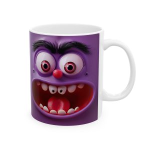 Funny Cartoon Face Mug